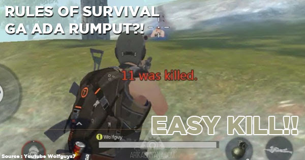 Begini Cara Menghilangkan Rumput Pada Game Rules Of Survival