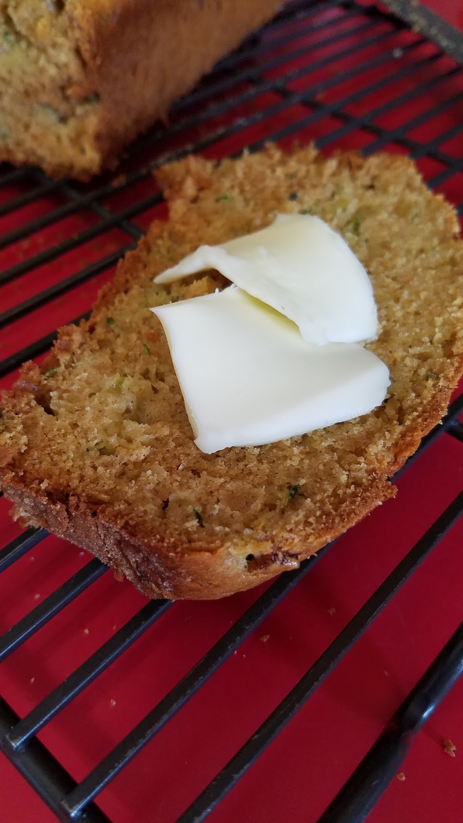 Honey Cardamom Zucchini Bread