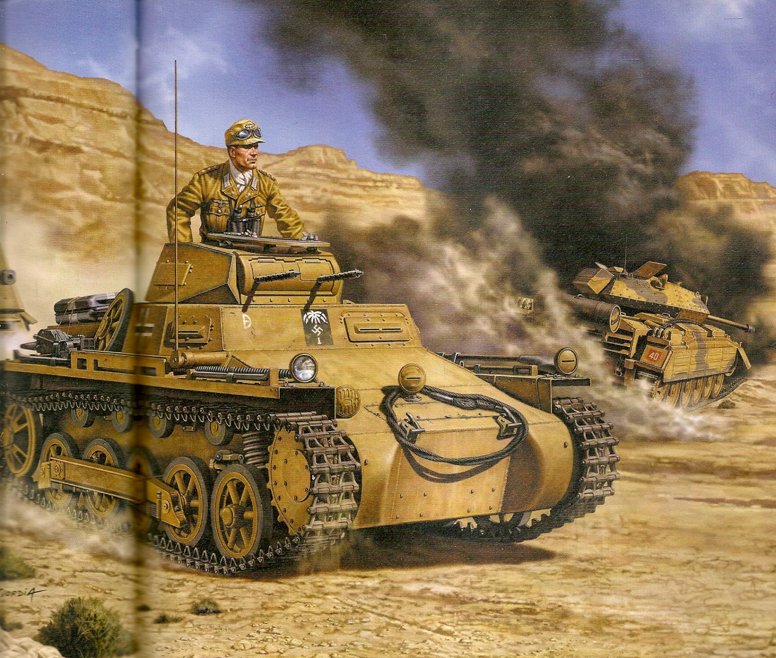 Видео немецких танков. Танк панцер 1. Танки африканского корпуса Роммеля. Panzer 2 африканского корпуса. Танк PZ 1.