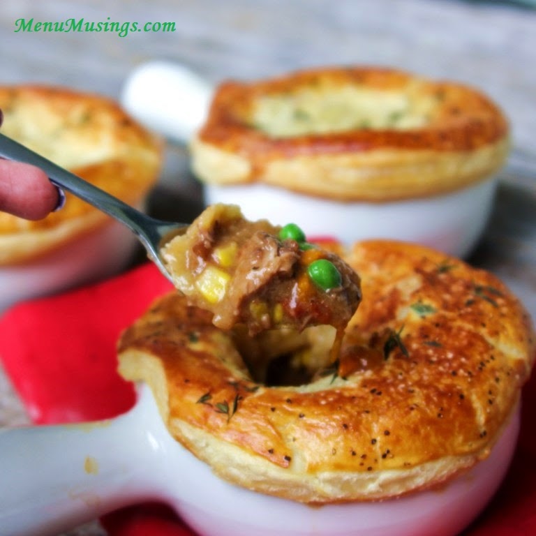 Menu Musings of a Modern American Mom Left Over Pot Roast Pot Pies