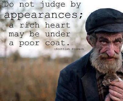 Quotation123: Don't Judge by appearances
