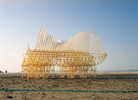 Strandbeest The Art of Visual Thinking: Kinetic Sculpture