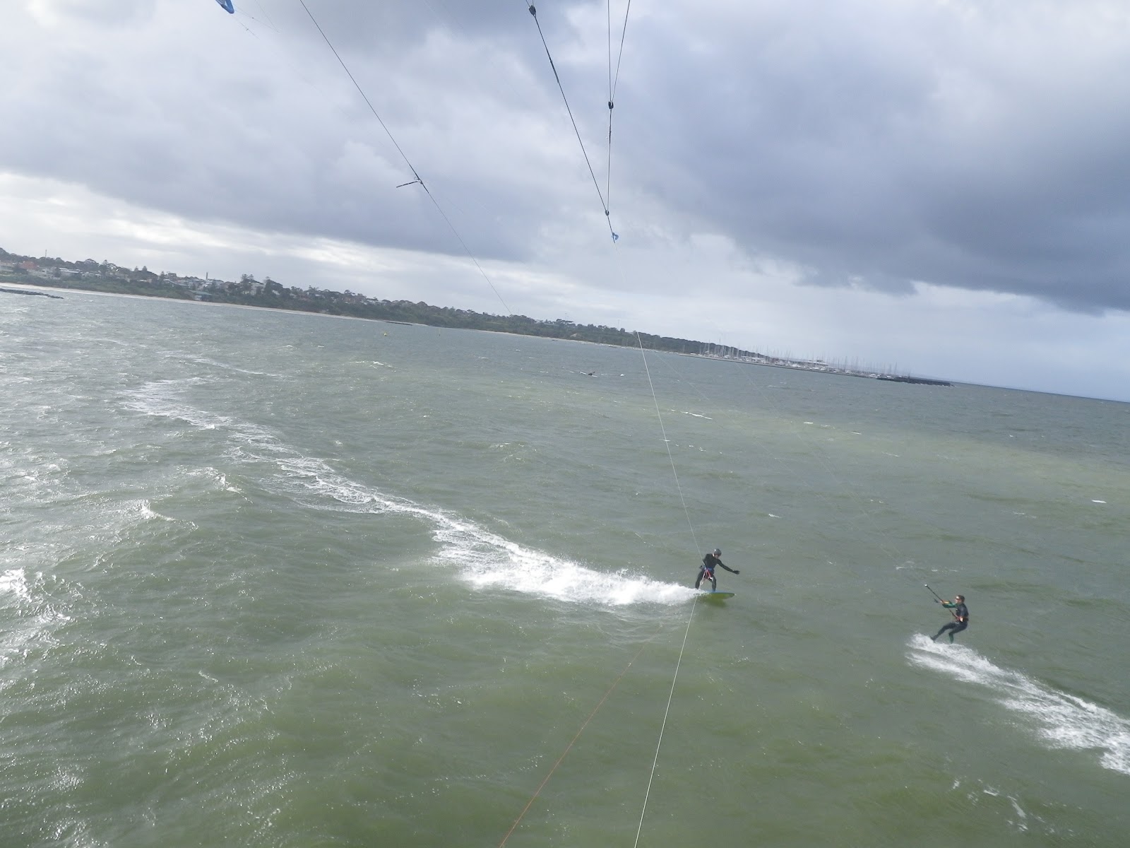 Peter's kitesurfing blog Fast runs at Hampton made for excellent