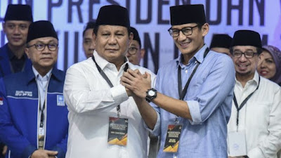 Prabowo – Sandi Unggul Jauh Dalam Polling Twitter 