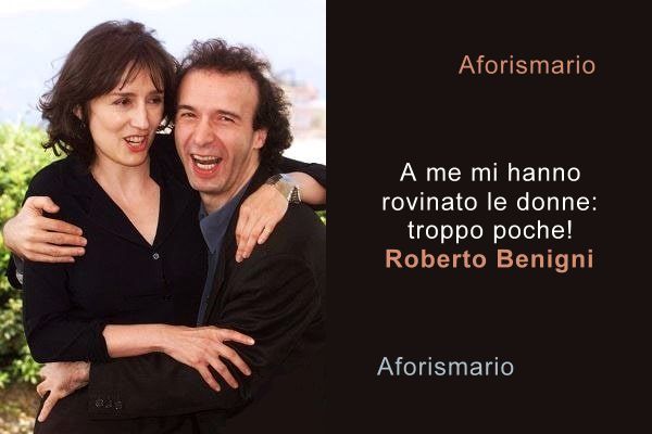 Aforismario Aforismi Frasi E Battute Divertenti Di Roberto Benigni