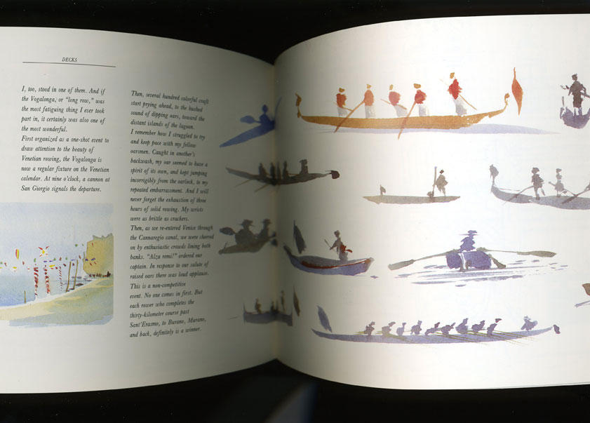 Bailey Zimmerman's Venezia Venice Sketchbook by Huck Scarry