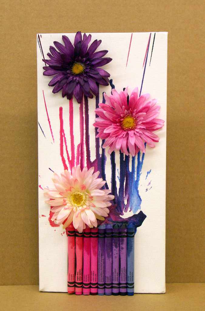 Ben Franklin Crafts and Frame Shop, Monroe, WA: How to: Melted Crayon