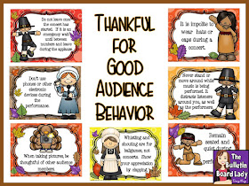  Thankful for Good Audience Behavior