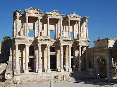 Éfeso - Biblioteca de Celso (Turquía - Julio de 2008)