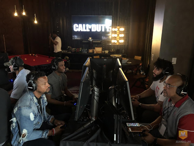 المشاهير ينطلقون من أجل تجربة الجزء الجديد لسلسلة Call of Duty 