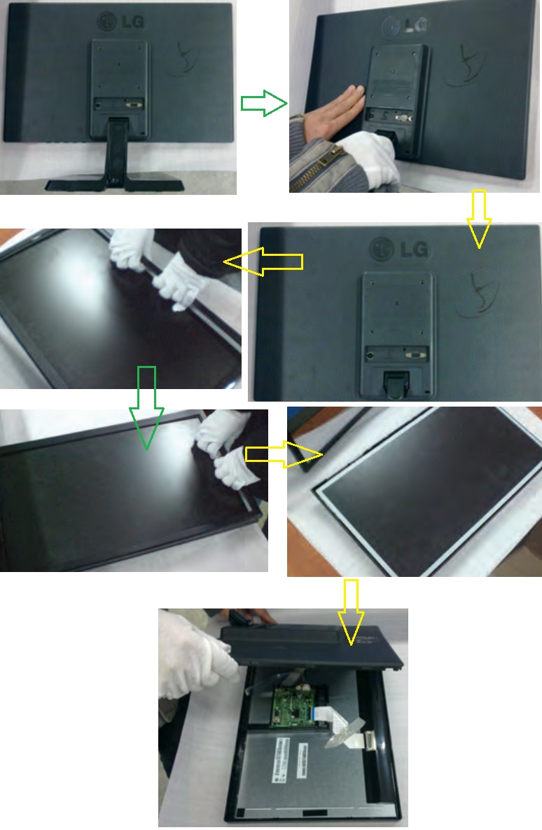 Electro help How to disassemble LG Flatron 19EN33S LCD monitor