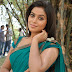 Tollywood Actress Poorna Hip Navel In Green Saree