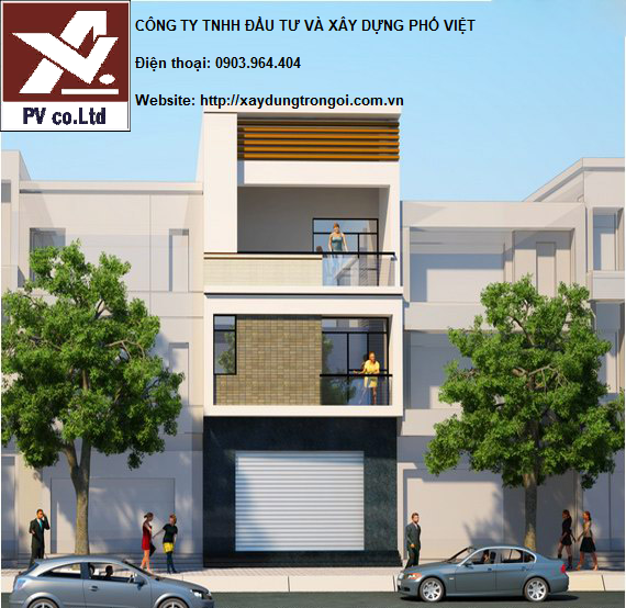 xây dựng nhà phố trọn gói tại tphcm