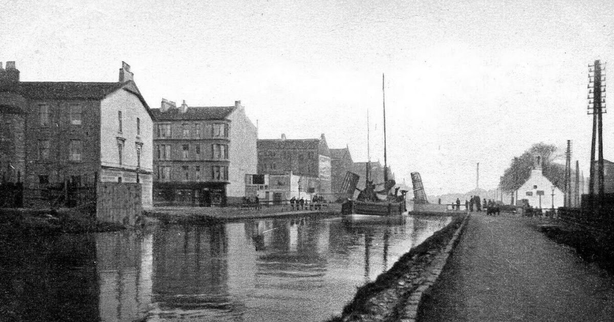 Tour Scotland Old Travel Blog Photograph Forth And Clyde Canal