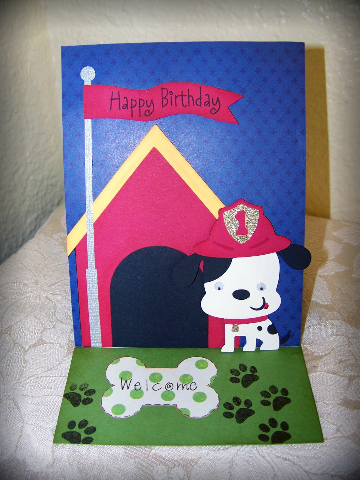 Crafty-Shell: Little boy birthday card