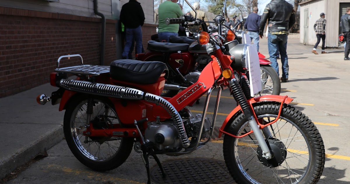 1982 honda 110 trail bike