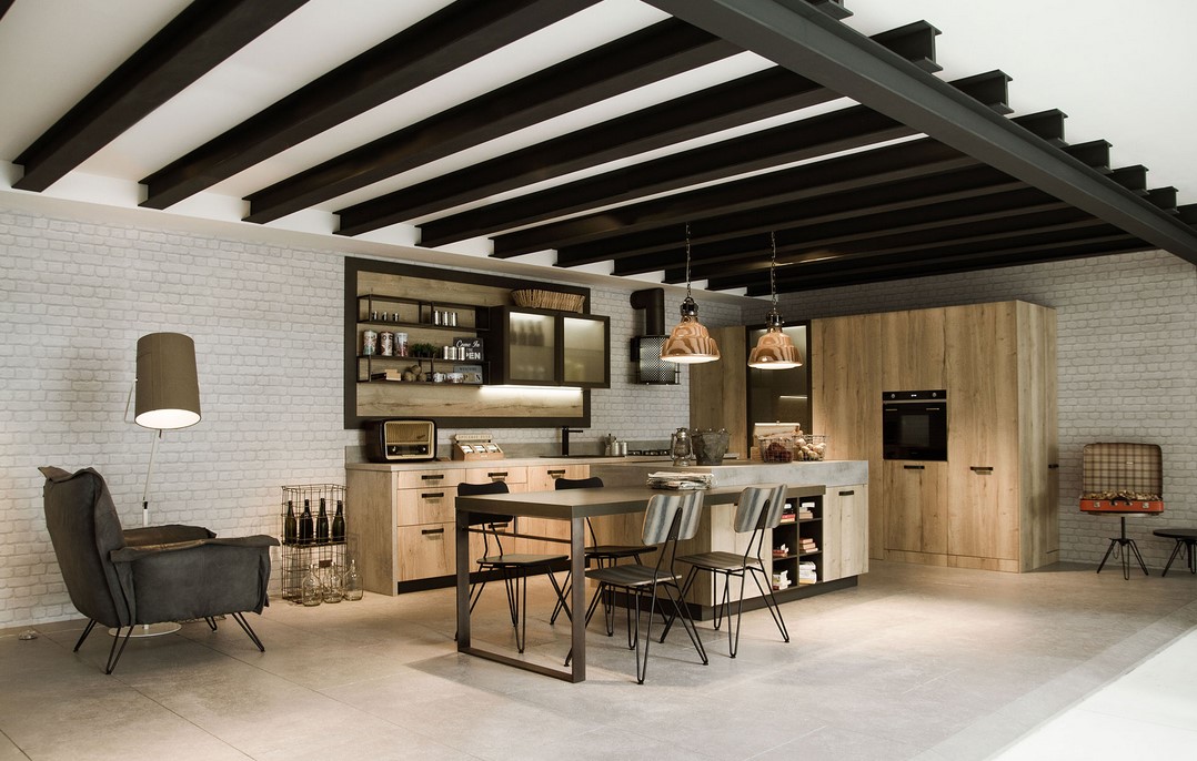Loft by snaidero: lo stile industriale reinventa la cucina coffee ... Cucine per loft