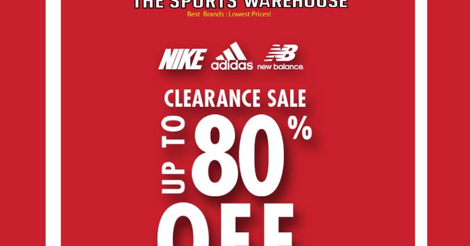 Manila Shopper: Adidas, New Balance Sports Warehouse SALE: Jan 2018