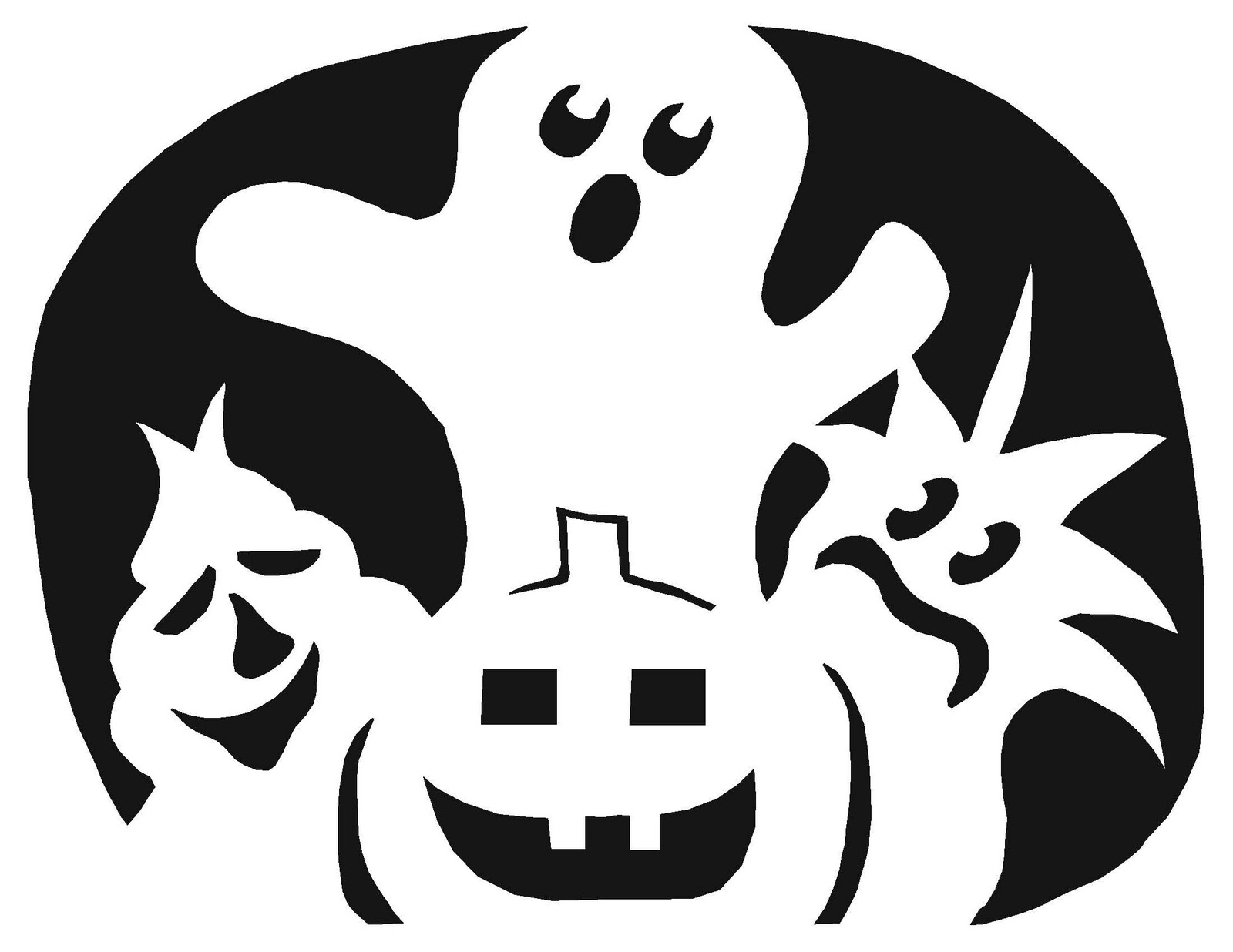 Printable Pumpkin Carving Templates Free