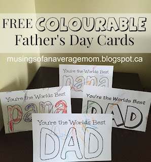 free colourable fathers day cards