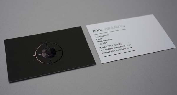 30 Foil Blocked Business Card Designs