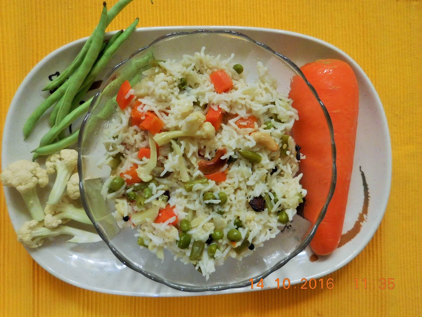 Jothi Cooking Book Vegetable Pulao