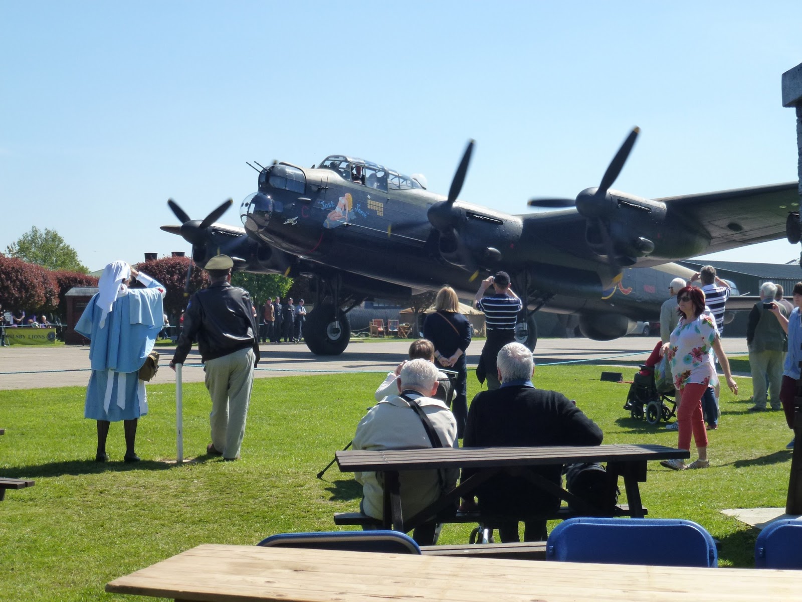 Within the Walled Garden: LANCASTER BOMBER RIDE