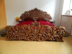 wooden bed frame unique handmade designs rustic decor take
