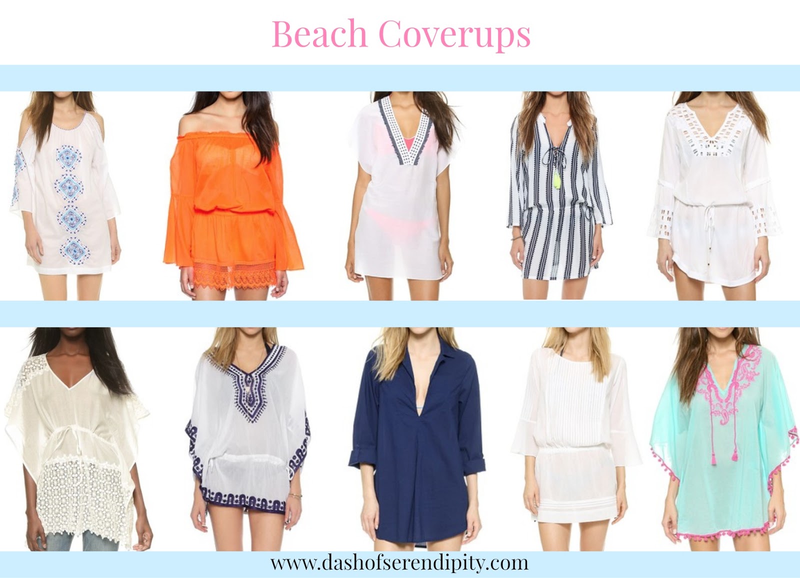 Dash of Serendipity: Cover Ups for Summer