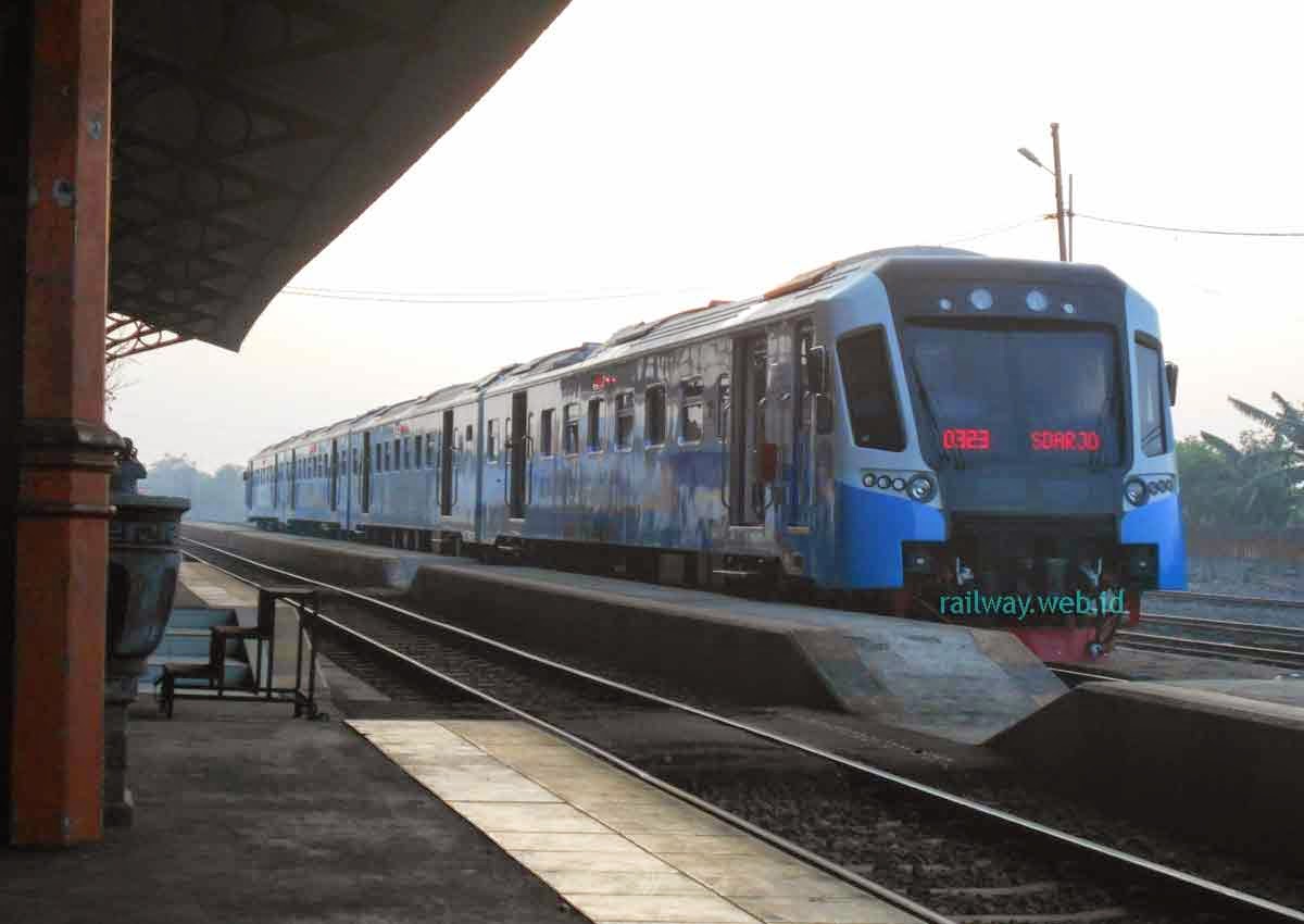 Kereta Api Jenggala Mojokerto Sidoarjo Diresmikan