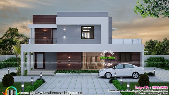 Contemporary 4 bedroom house architectutre