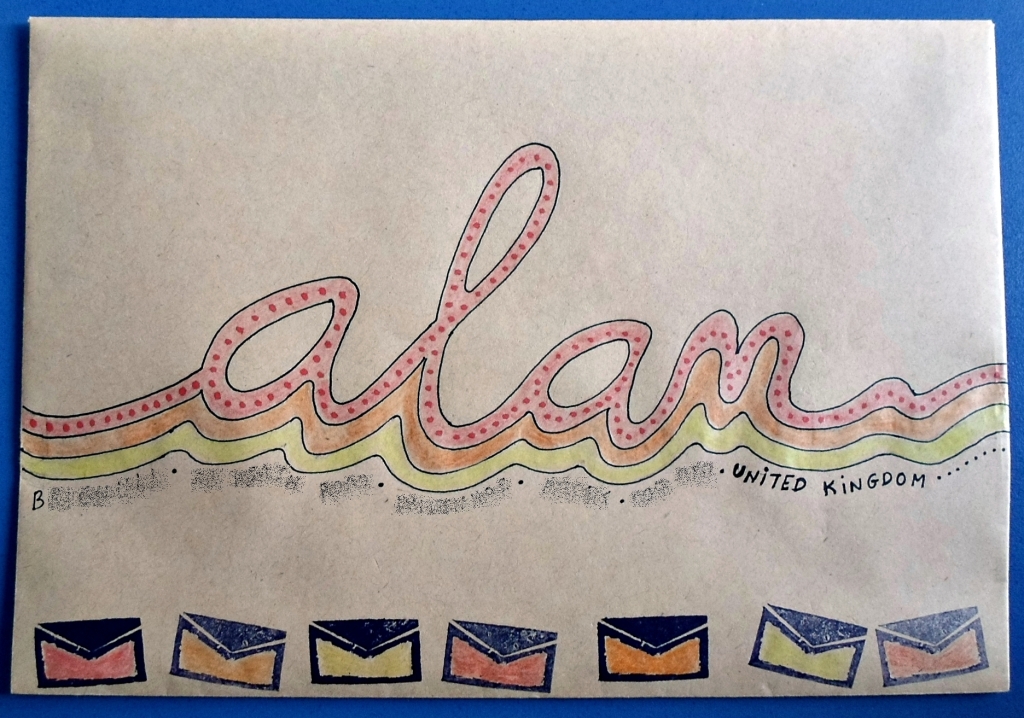 Mail Adventures: Calligraphy