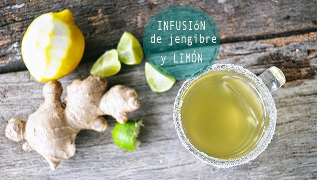 Te verde limon y jengibre para adelgazar