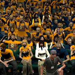 NBA 2K14 Indiana Pacers Playoffs Crowd Mod