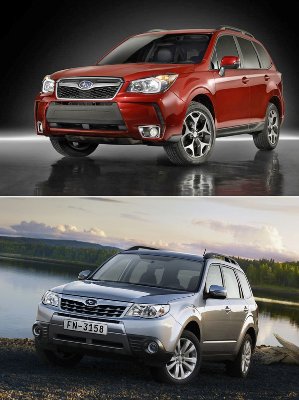 Subaru forester 4 поколения