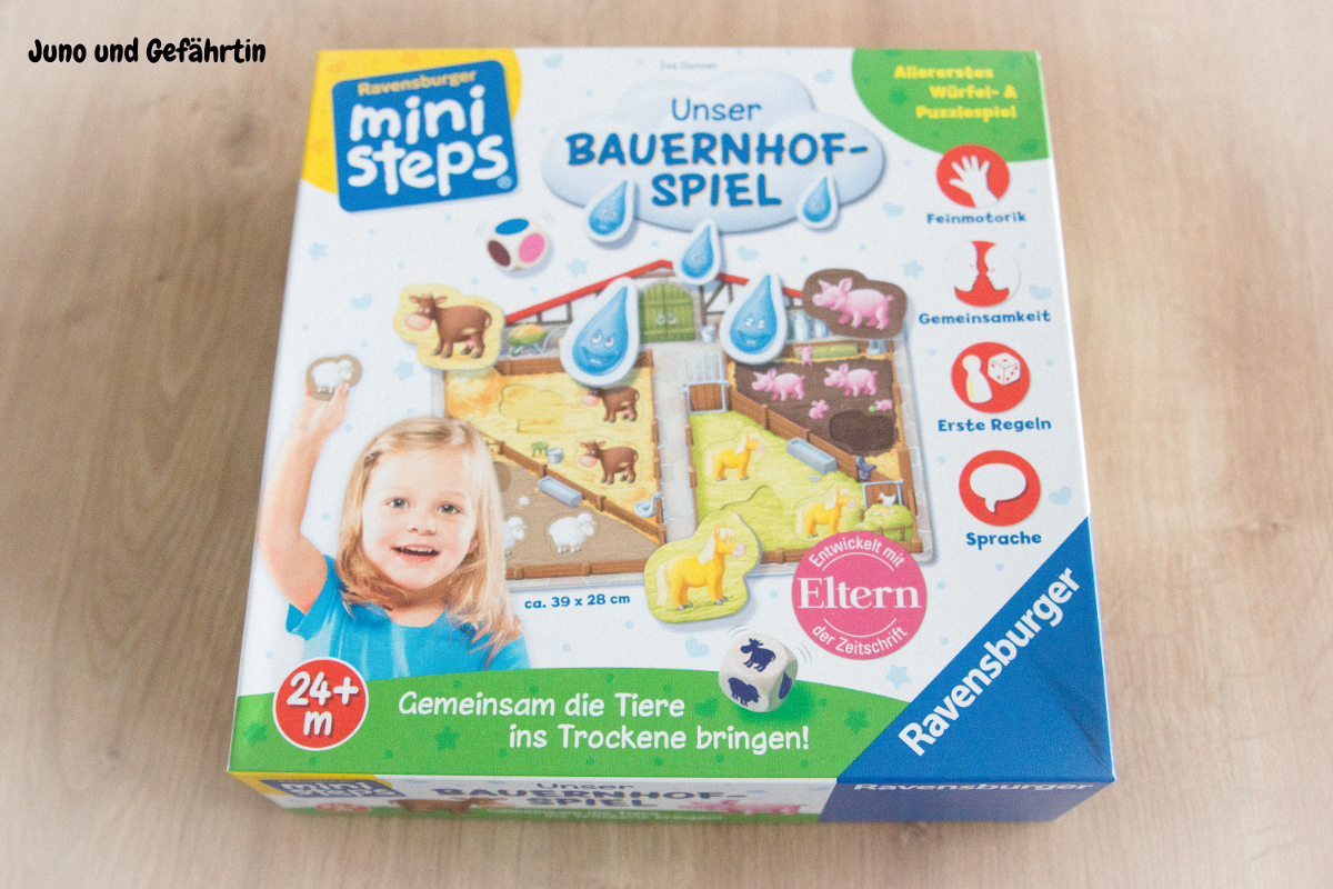 Ravensburger Ministeps 4173 Unser Bauernhof-Spiel, Erstes Spiel Rund Um
