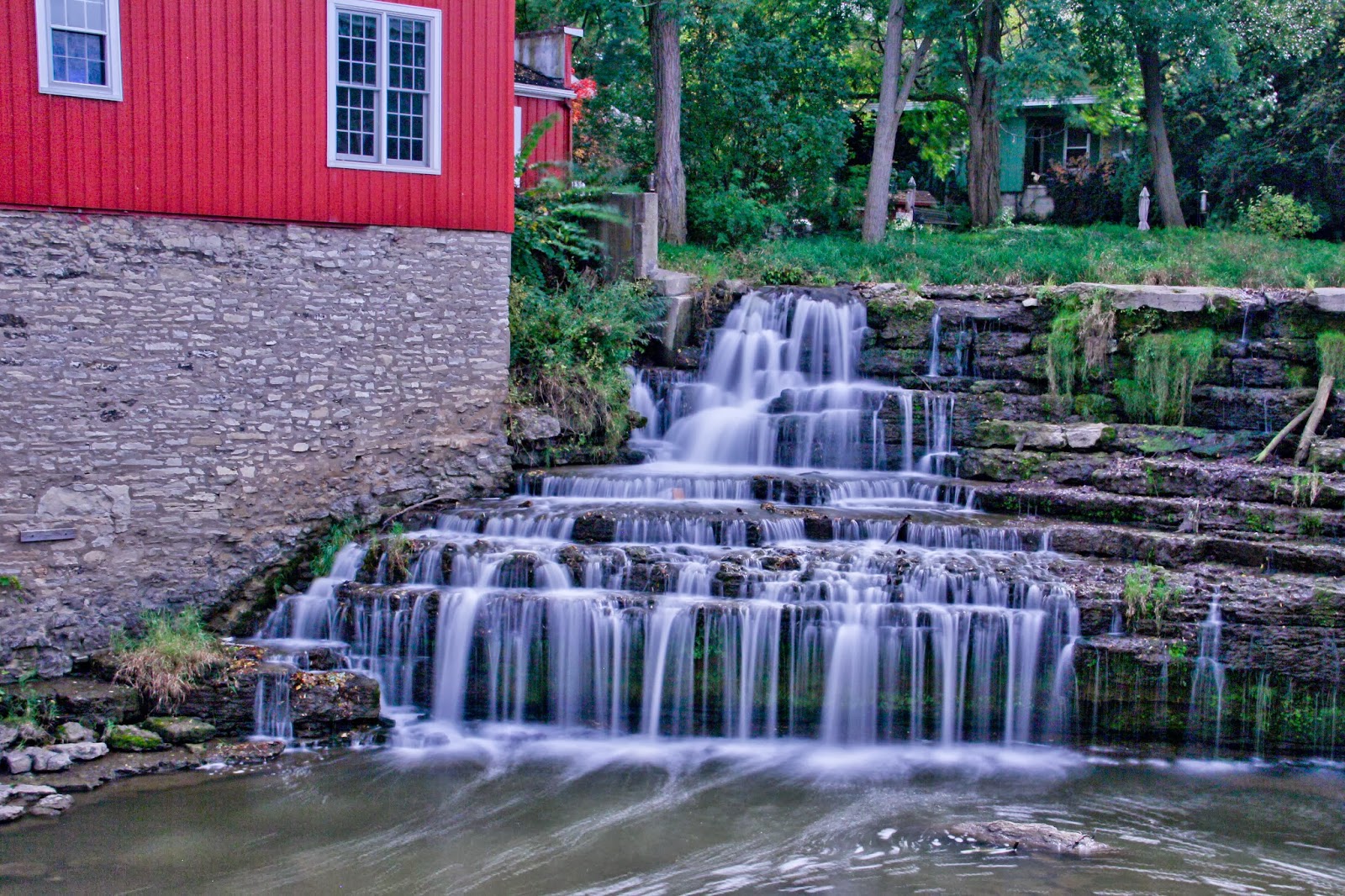 Photos by Stan Honeoye Falls' Upper Falls