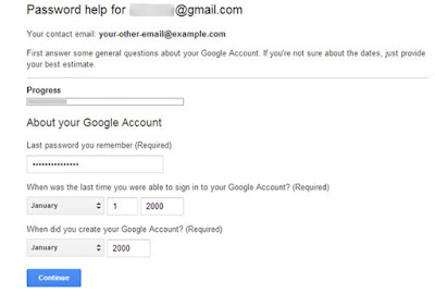 5 خطوات لإسترداد حساب جيميل المخترق او المسروق فى Gmail Account
