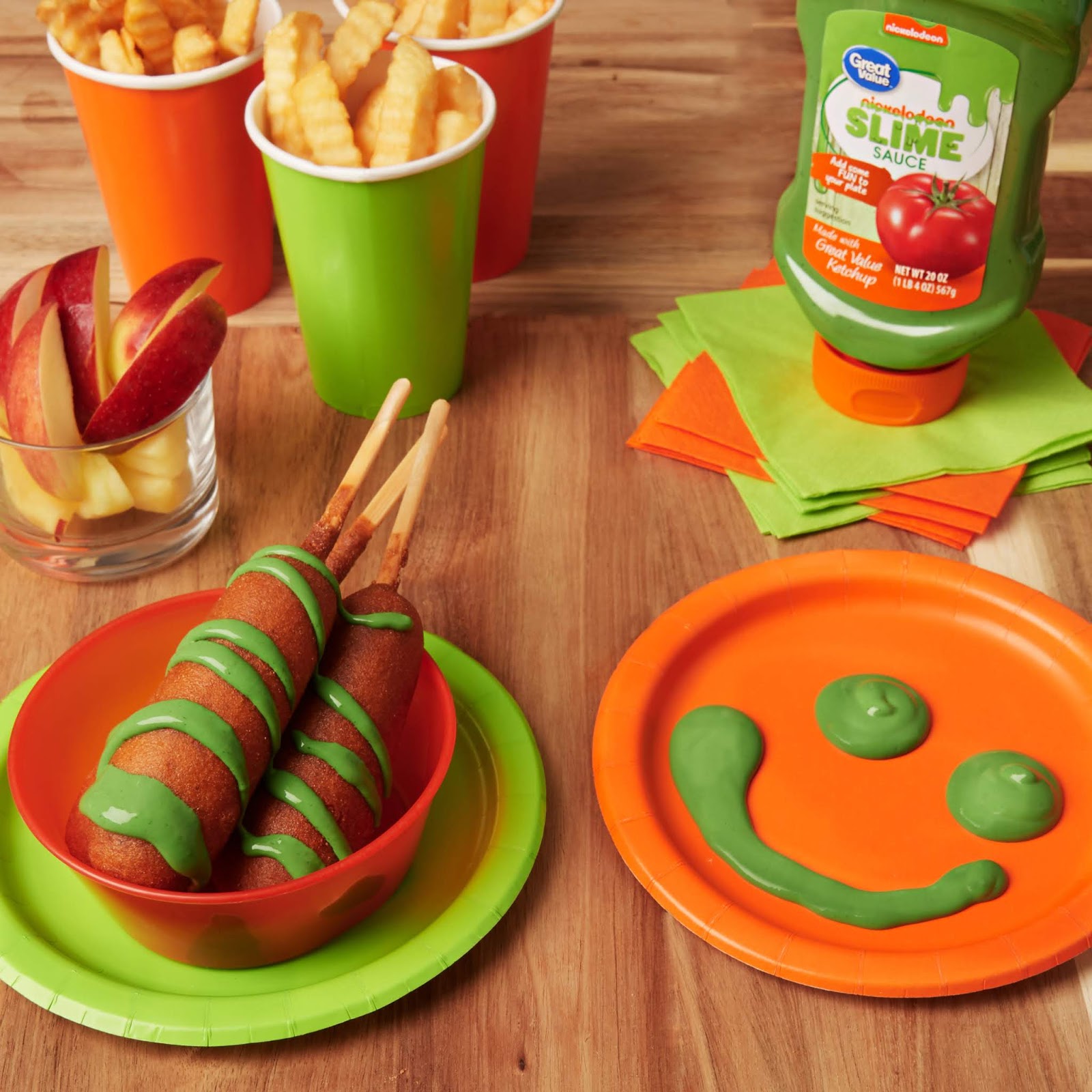 NickALive! Walmart Launches 'Nickelodeon Slime Sauce'