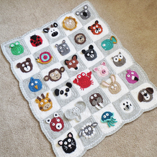 Zookeeper's Blanket - Crochet Pattern 