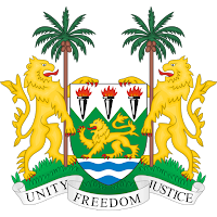 Logo Gambar Lambang Simbol Negara Sierra Leone PNG JPG ukuran 200 px