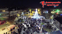 Η Χαλάστρα άναψε το Χριστουγεννιάτικο δένδρο(vid)