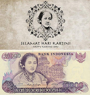 Ibu Kartini objek gambar uang