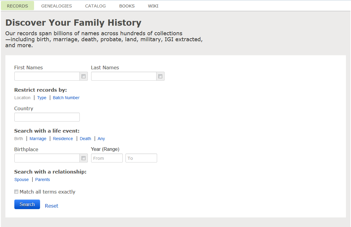 family history search free australia vpn