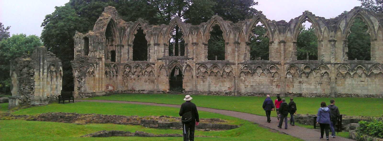 Viajes con Historia: York, la reina del norte - Ruinas de la abadía de Santa María