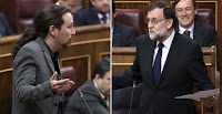 El dúo Iglesias - Rajoy