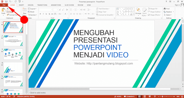 Cara Mengubah Presentasi PowerPoint Menjadi Video Cara Mengubah Presentasi PowerPoint Menjadi Video