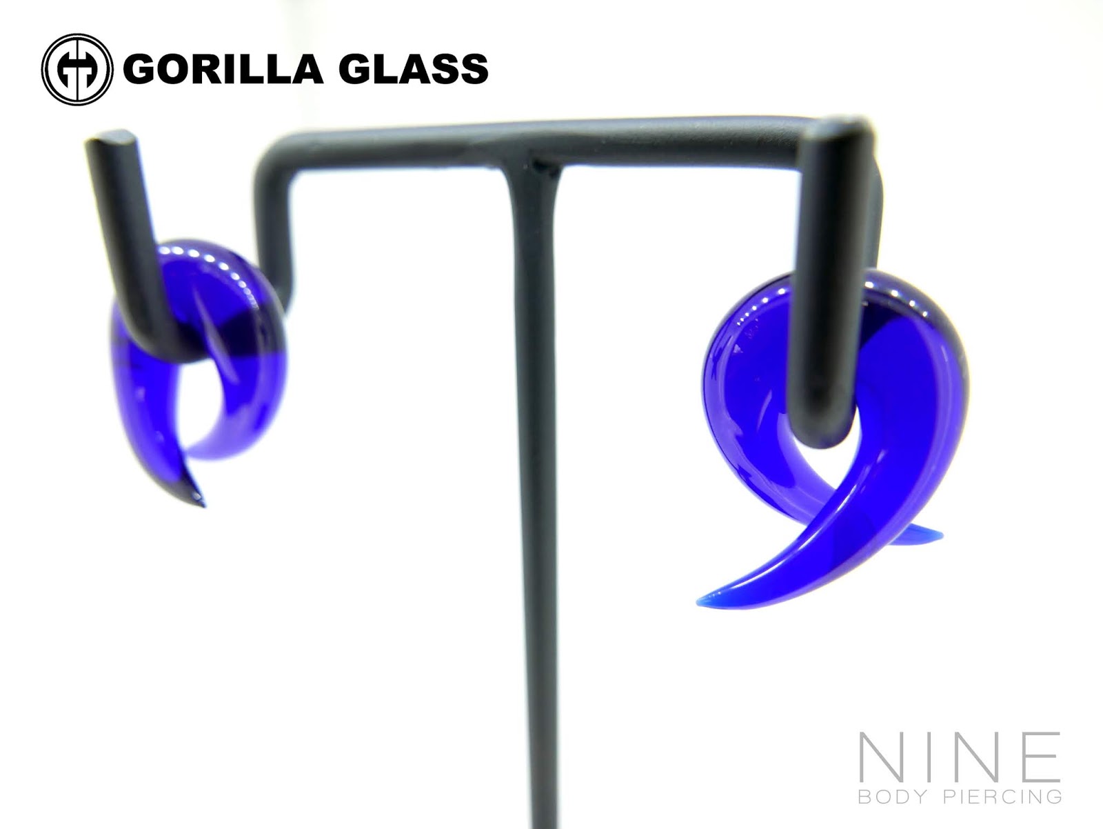 NINE BODY PIERCING BLOG Gorilla Glass Jewelry Spiral!!!