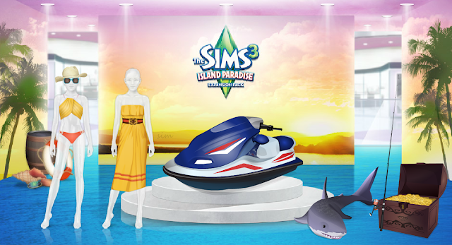 Sims Island Paradise Shop