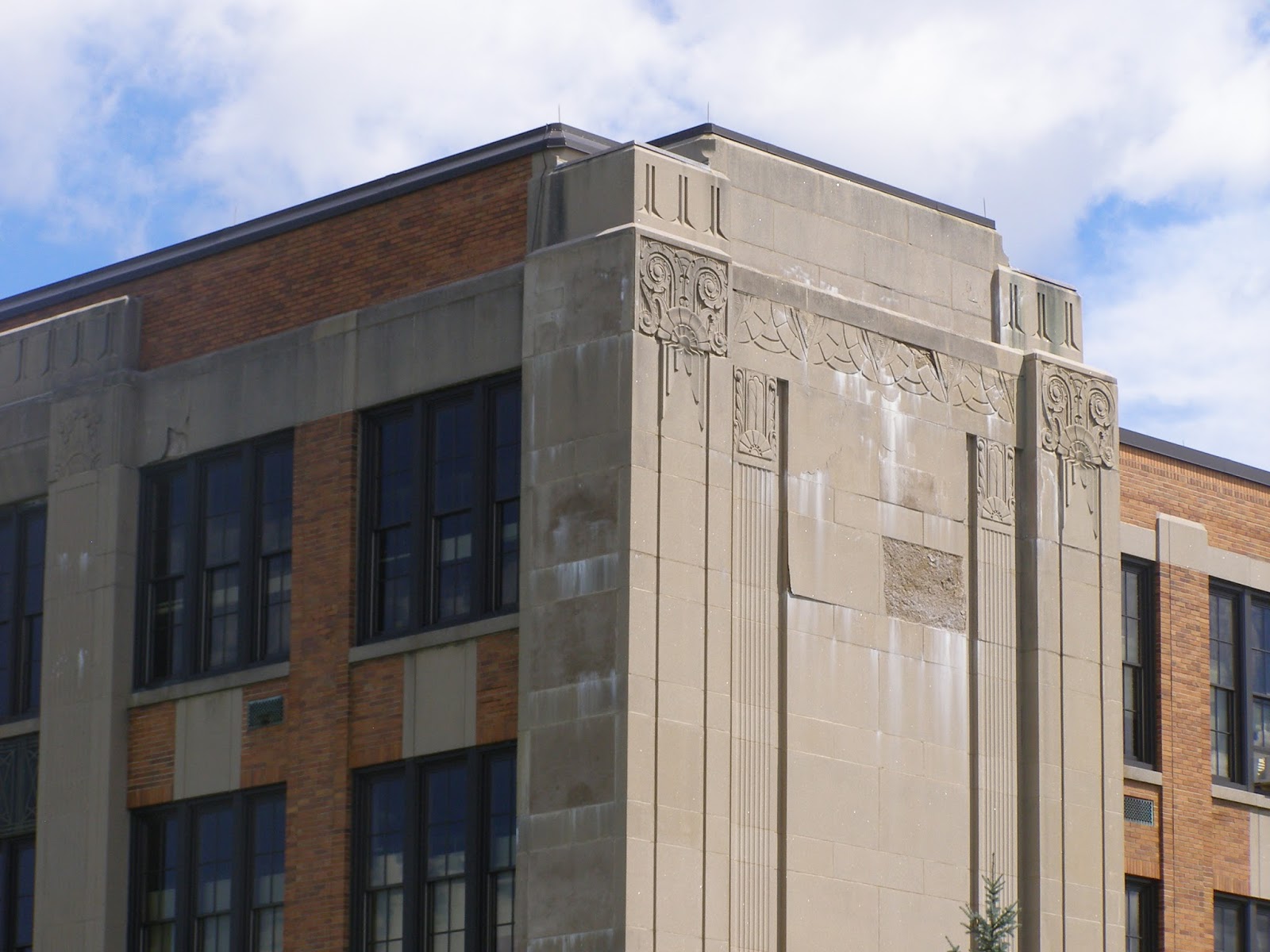 My Central New York Art Deco Delights Northside's Grant Middle School